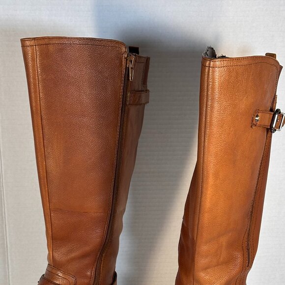 WOMEN'S BROWN LEATHER BOOTS SIZE 8 - Picture 11 of 16